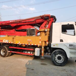 In 2019, Sany 37 meters pump truck